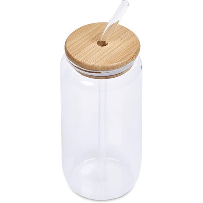 Elegant Ultra Durable Clear Glass Cup (500ml)(Each)