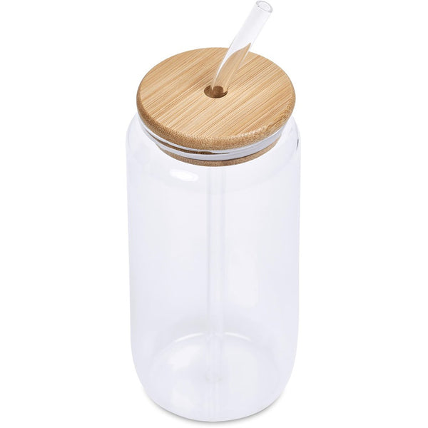 Elegant Ultra Durable Clear Glass Cup (500ml)(Each)