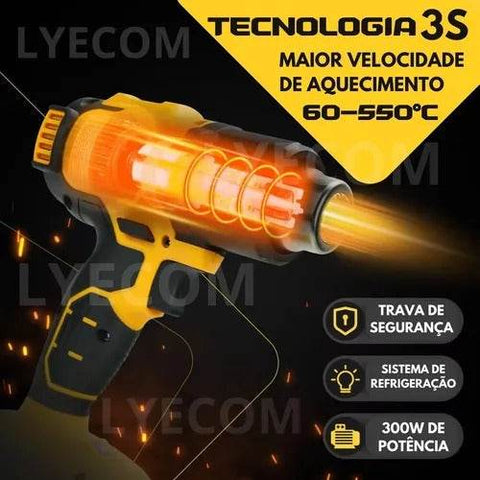 Multipurpose Thermal Blower (2 Batteries) - Alt View