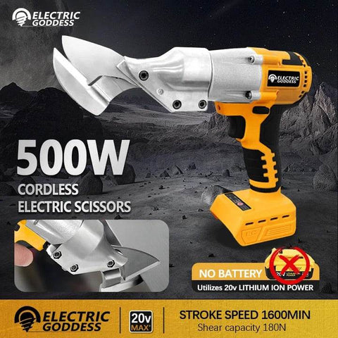 Cordless Metal Cutting Tool (2 Batteries) - Alt View