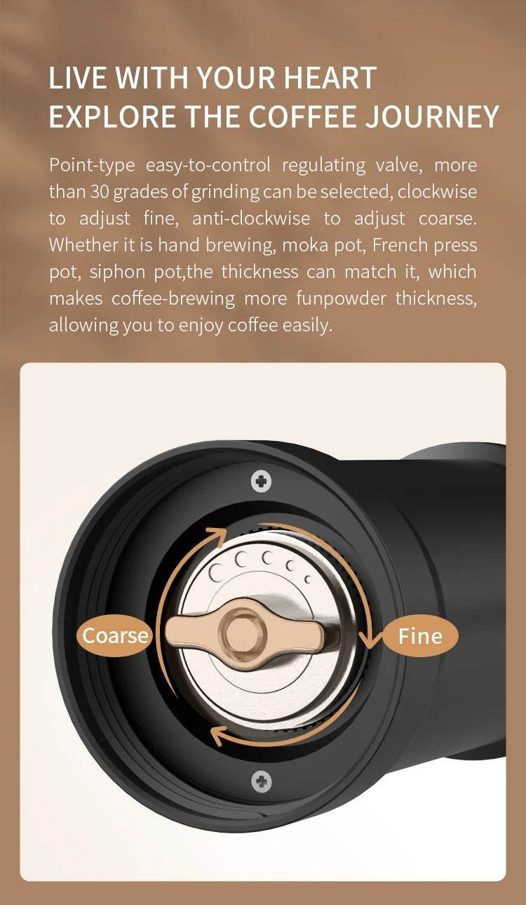 Hand Crank Coffee Bean Mill - DMC Wholesale