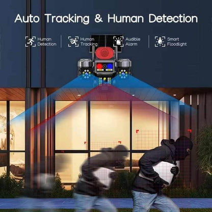 Outdoor Surveillance PTZ Camera (4G)(6MP) - DMC Wholesale