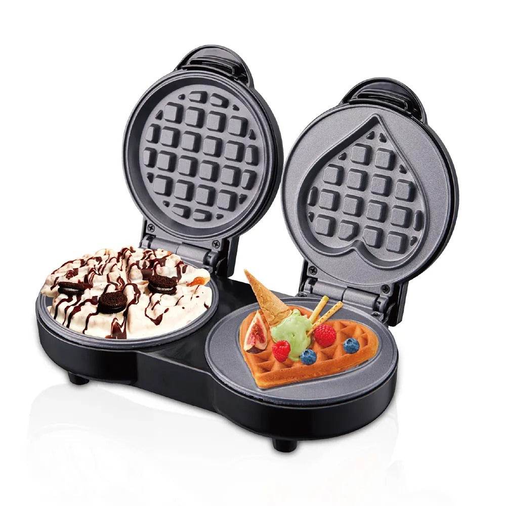 Double Head Waffle Maker (600W) - DMC Wholesale