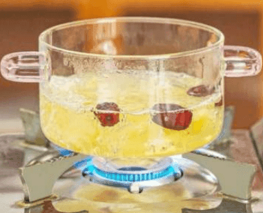 Clear Heat-Resistant Glass Simmer Pot (3.2L) - DMC Wholesale