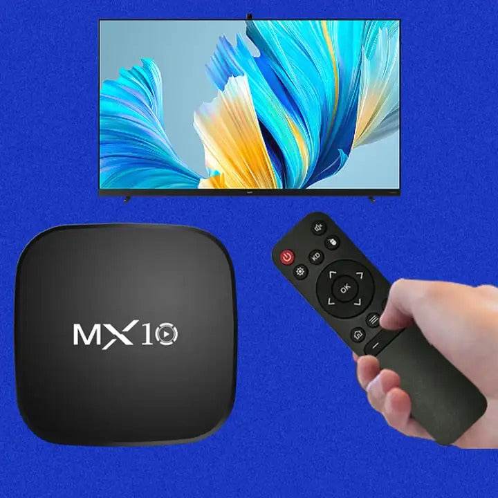 MX10 4K Android TV box ReceIver - DMC Wholesale