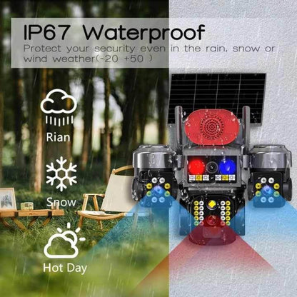 Outdoor Surveillance PTZ Camera (4G)(6MP) - DMC Wholesale