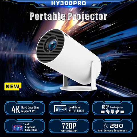 4K Smart Projector - Alt View