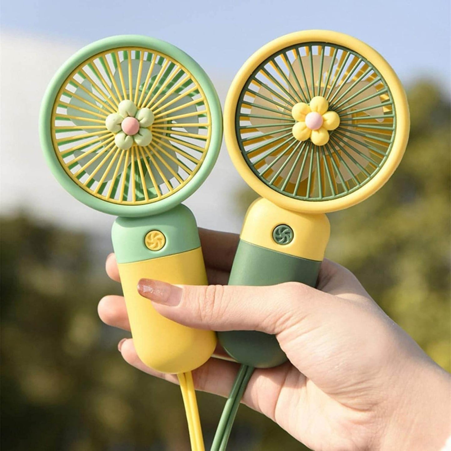 Portable Rechargeable Handheld Fan - DMC Wholesale