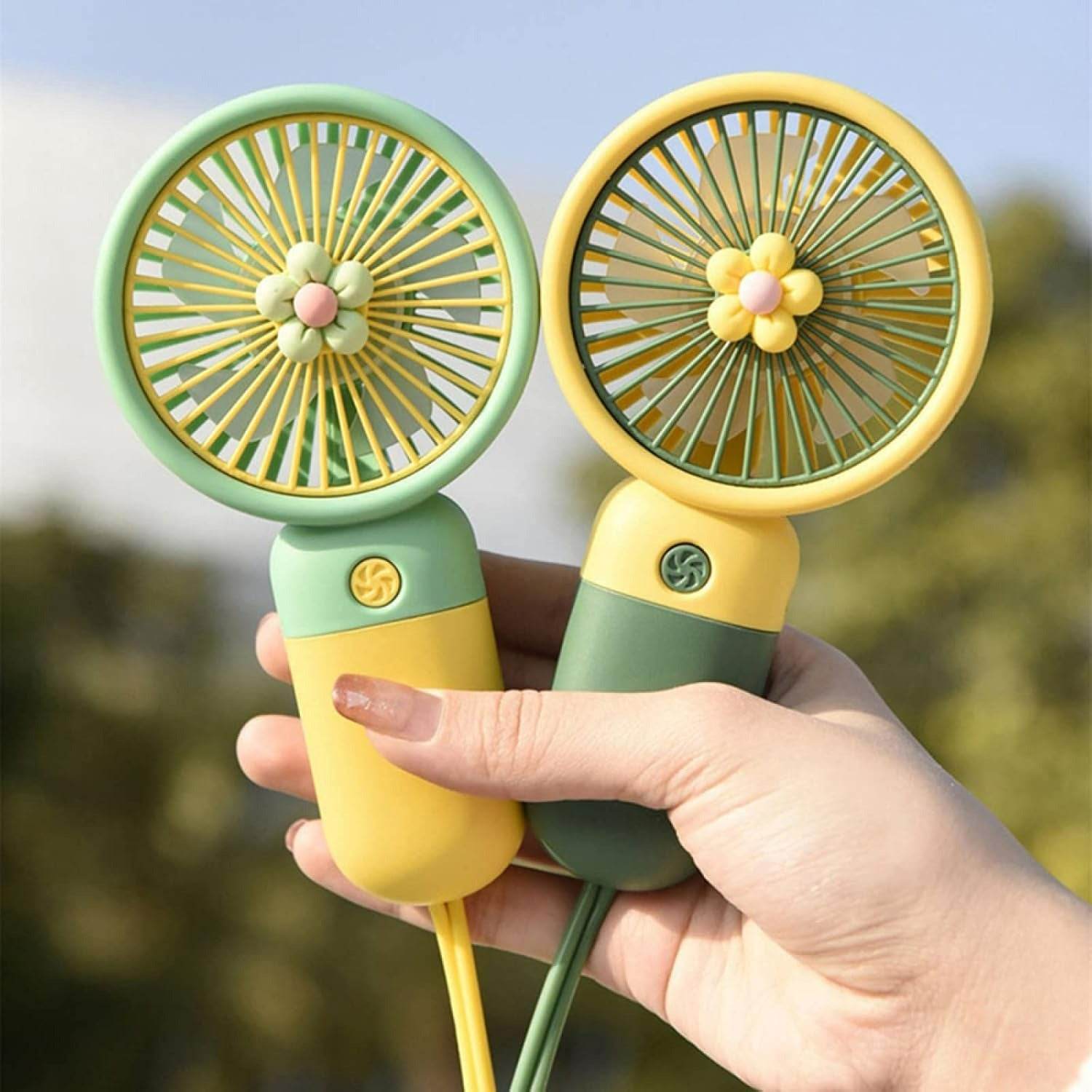 Portable Rechargeable Handheld Fan - DMC Wholesale
