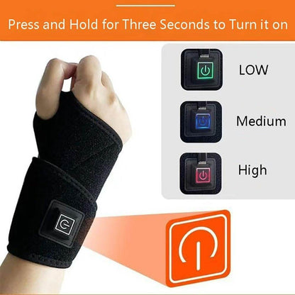 Adjustable USB Heating Wrist Brace - DMC Wholesale