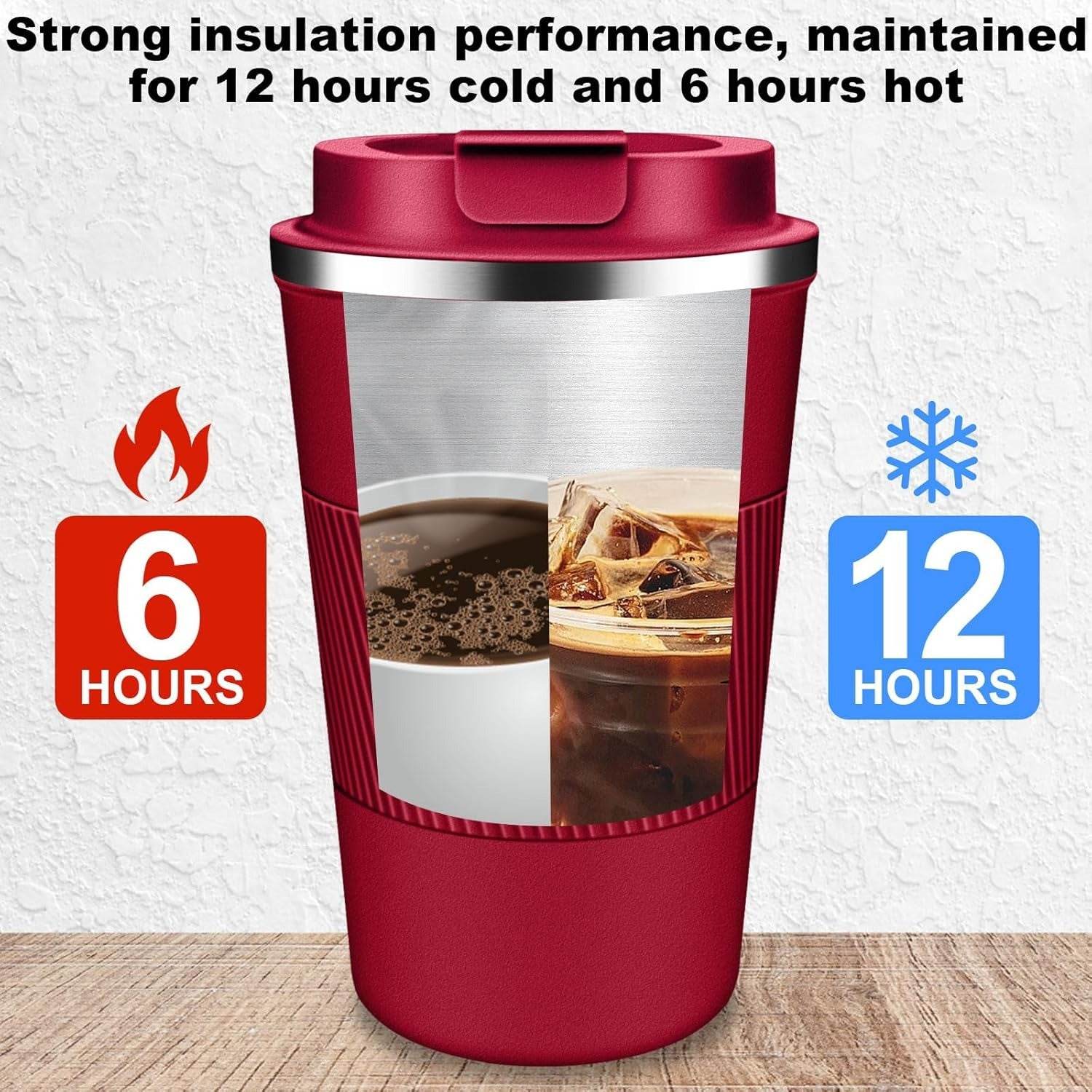 Stainless Steel Vacuum Travel Cup (510ml) - DMC Wholesale