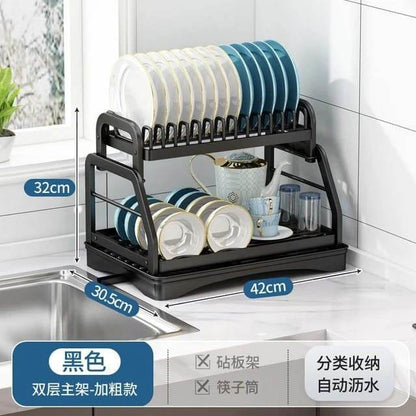 Dish rack (Two Tier) - DMC Wholesale