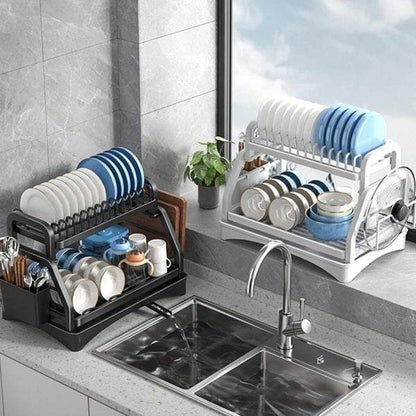 Dish rack (Two Tier) - DMC Wholesale