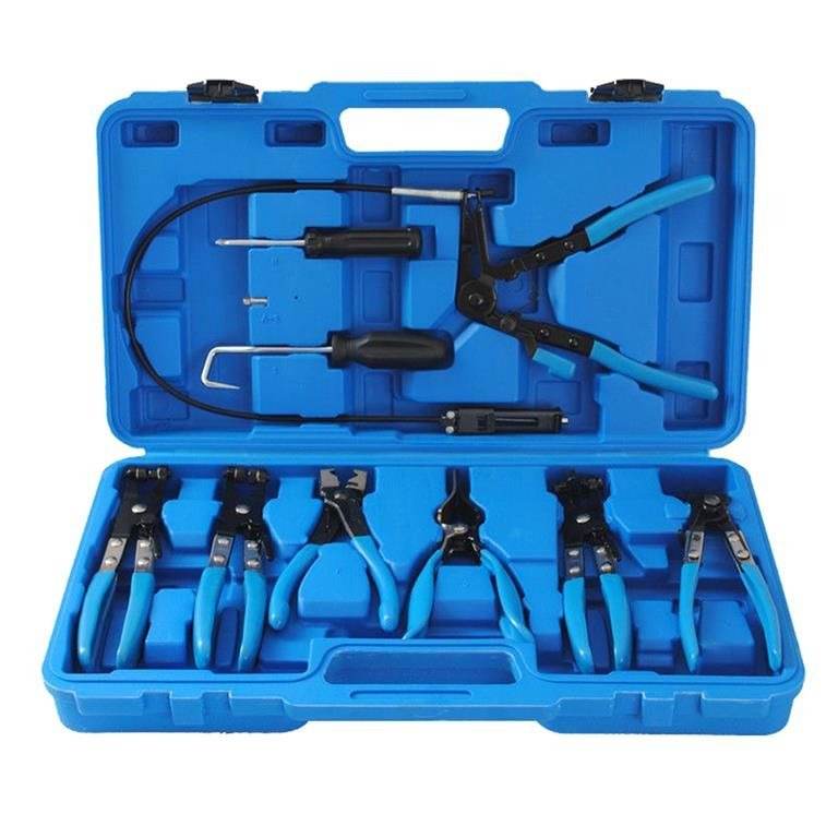 Wire Long Reach Hose Clamp Pliers Set - 9 Piece - DMC Wholesale