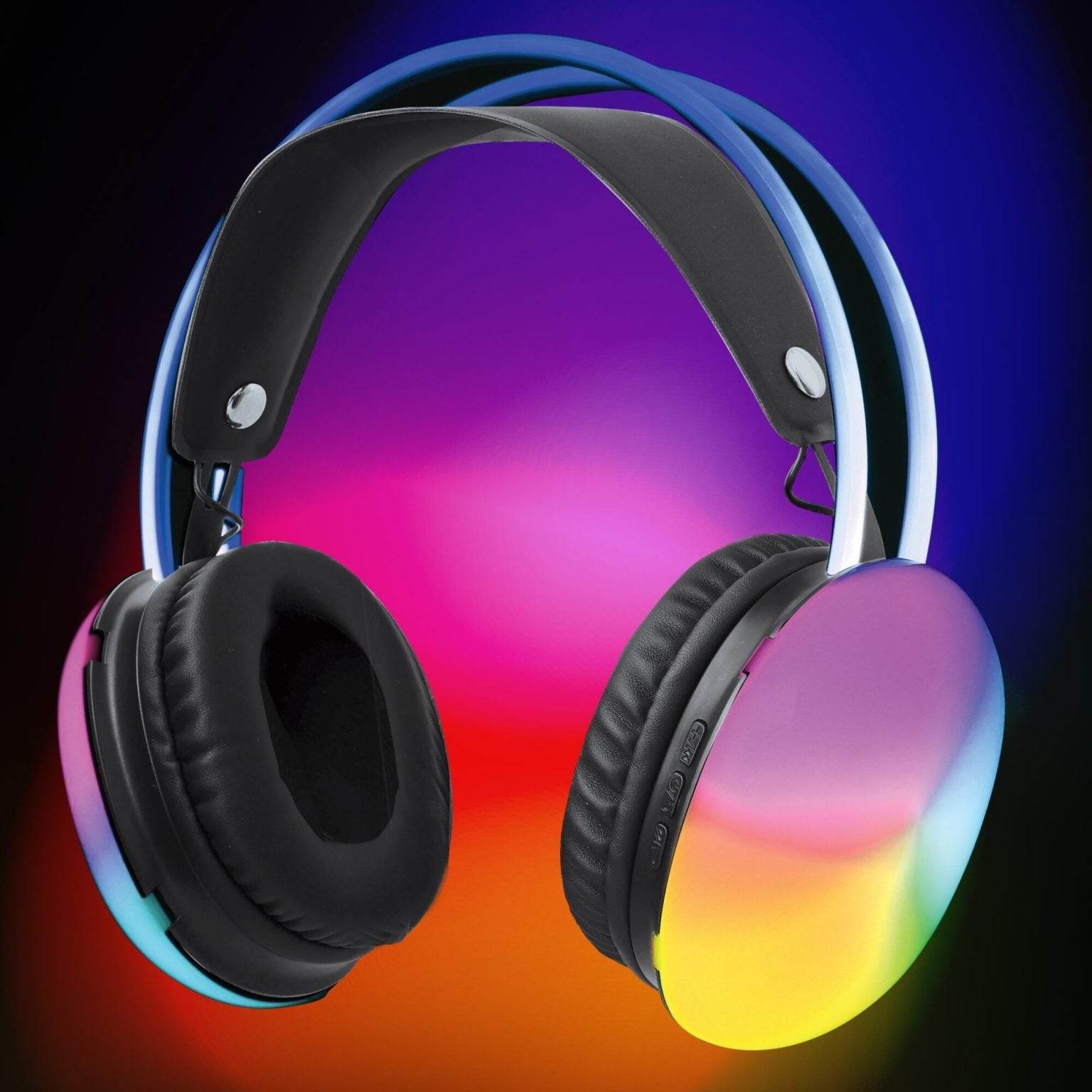 Wireless Rainbow Multicolor Headset - DMC Wholesale