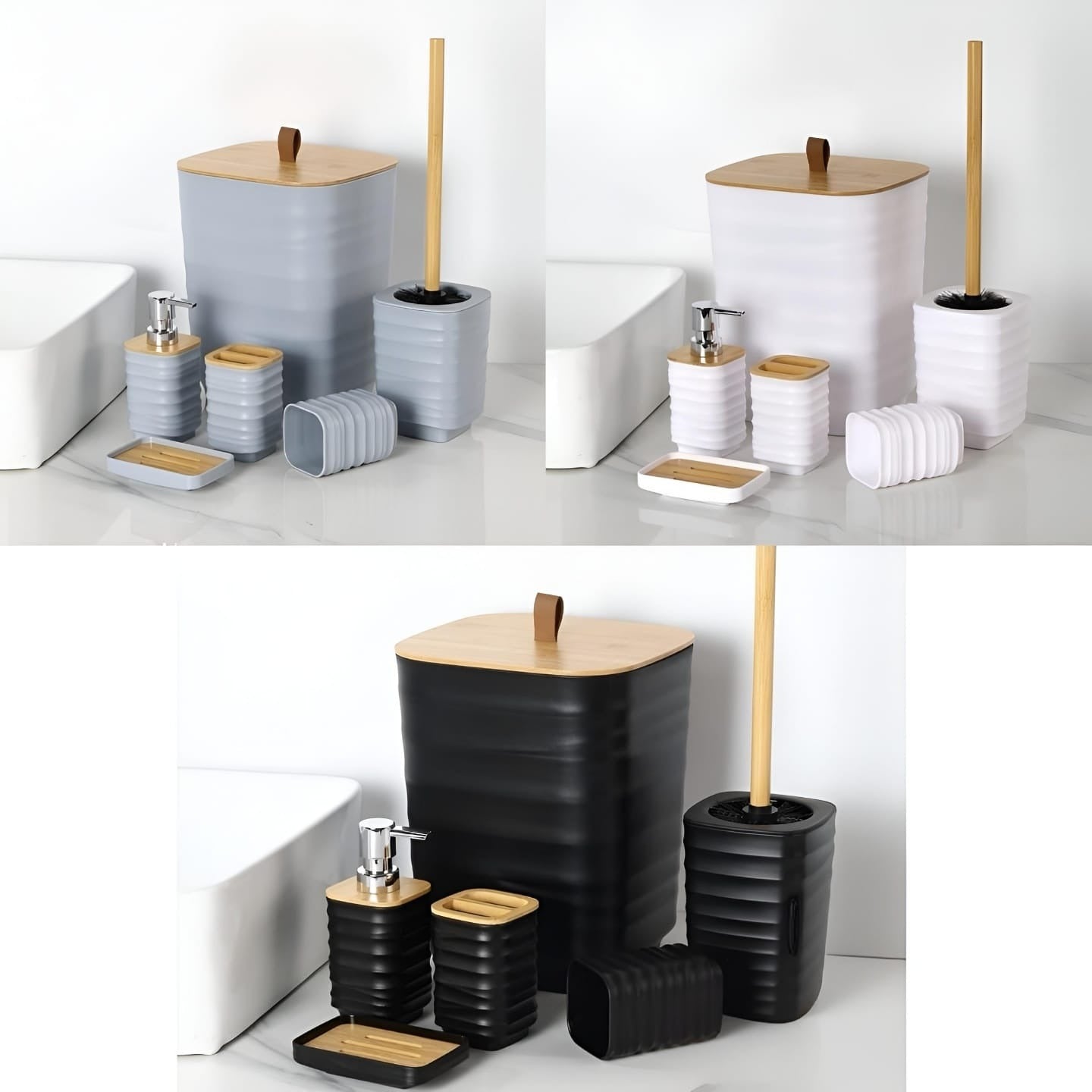 Luxury Bathroom Set (6pc)