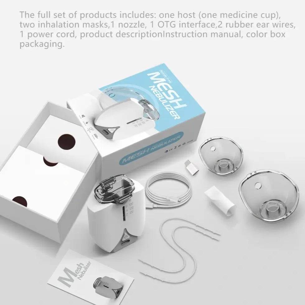 Portable Dual Mode Hands-free Nebulizer For Kids & Adults - DMC Wholesale