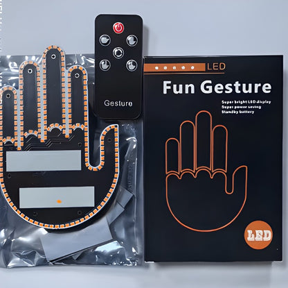 Remote-Controlled Car Gesture Light