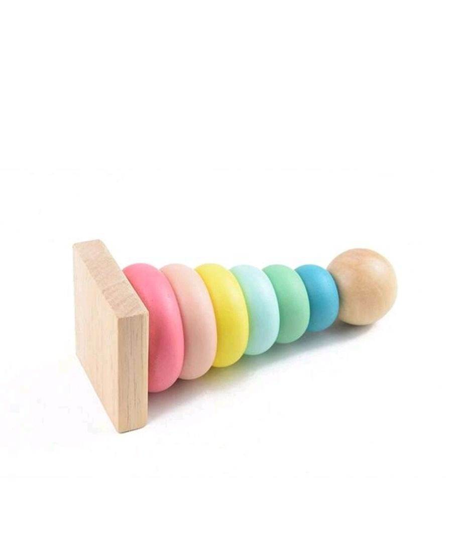 Colourful Wooden Stacking Tower (Small) - DMC Wholesale