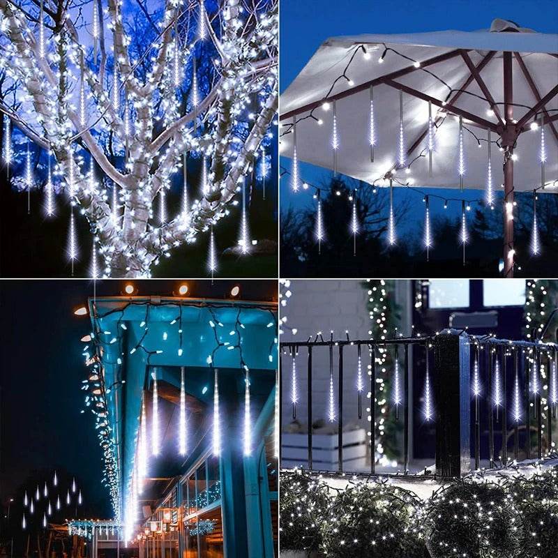 LED Solar Meteor Shower Lights - DMC Wholesale