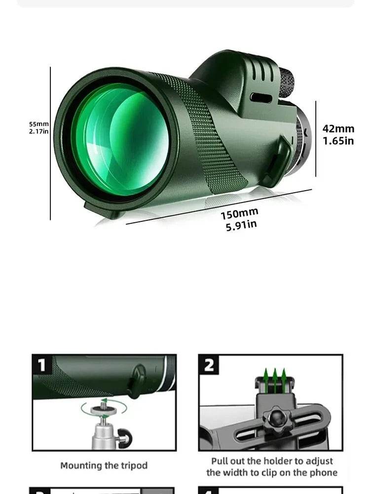 Powerful Mini Monocular Telescope - DMC Wholesale