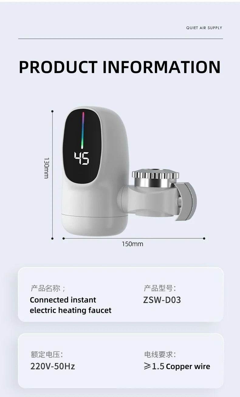 Smart Home Electric Water Heater - DMC Wholesale