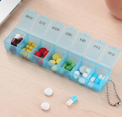 Weekly Pill Organiser (7 Compartment) - DMC Wholesale