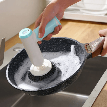 Rechargeable Hand Held Cleaning Brush - DMC Wholesale