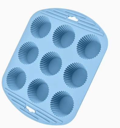 Silicone Cupcake Mold (9 cups) - DMC Wholesale