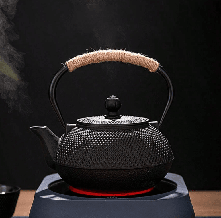 Cast Iron Tea Kettle (Excluding Accessories)(900ml) - DMC Wholesale