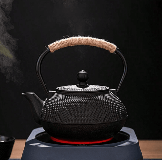 Cast Iron Tea Kettle (Excluding Accessories)(900ml) - DMC Wholesale