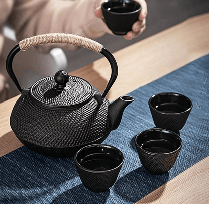 Cast Iron Tea Kettle (Excluding Accessories)(900ml) - DMC Wholesale