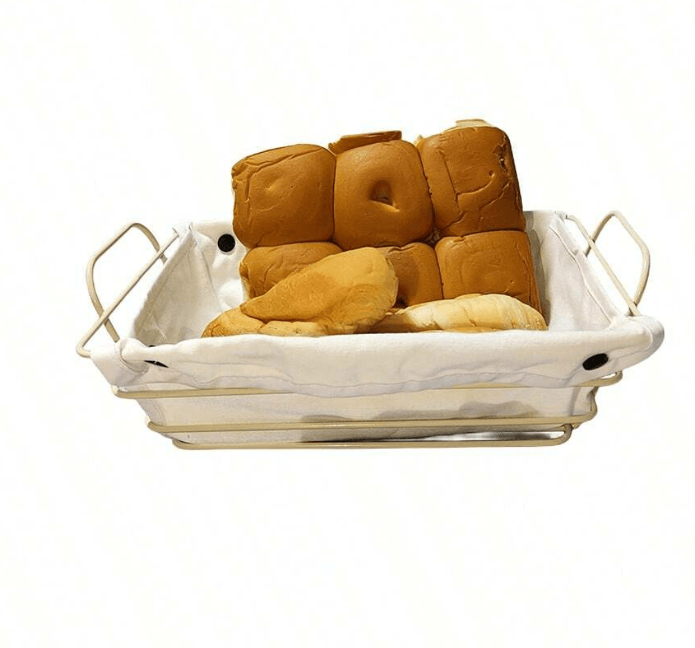 Bread Basket with Removable Fabric Lining - DMC Wholesale