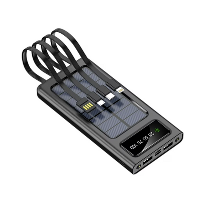 Multi Adapter Solar Powerbank (8000mAh)