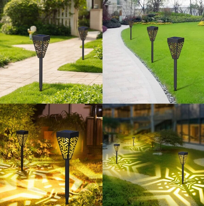 Decorative Solar Garden Lamp Set (6 pcs)