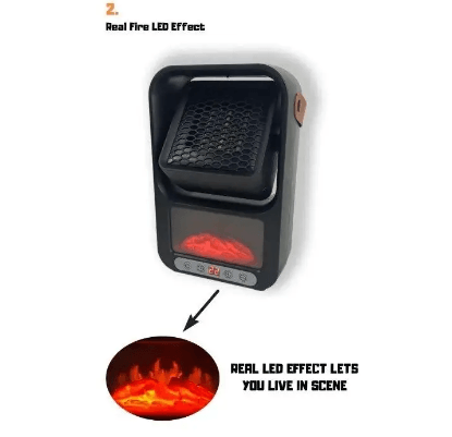 Electric Flame Heater - DMC Wholesale