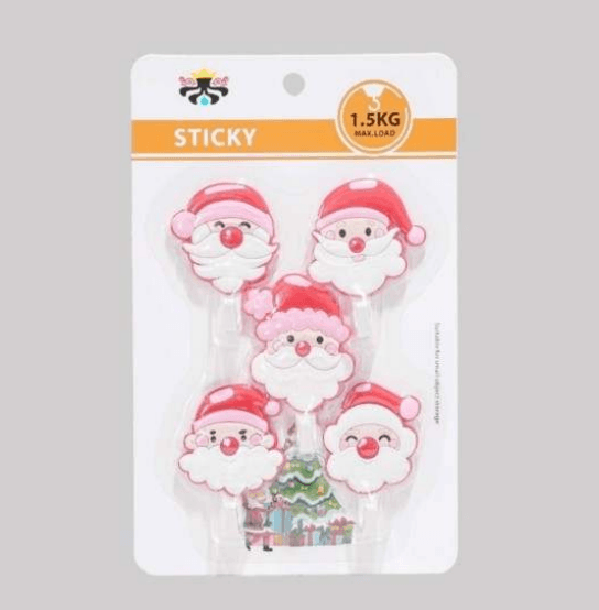 Santa Hooks (4 pcs) - DMC Wholesale