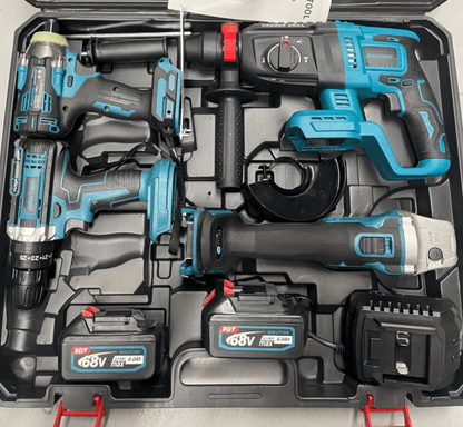 Combination Power Tool Set (68V)(2 Batteries) - DMC Wholesale