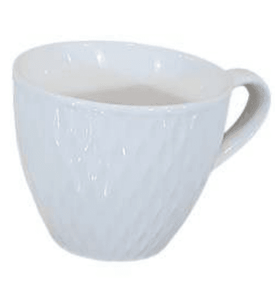 Porcelain Coffee or Tea Cups with Porcelain Saucers (12pcs)(180ml)(Design3) - DMC Wholesale