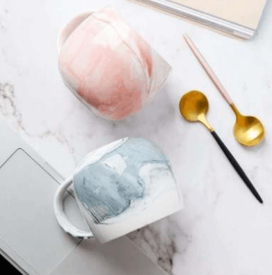 Marble Effect Cup (350ml)