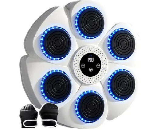 Generic Music Boxing Puncher Machine with Boxing Gloves - Alt View