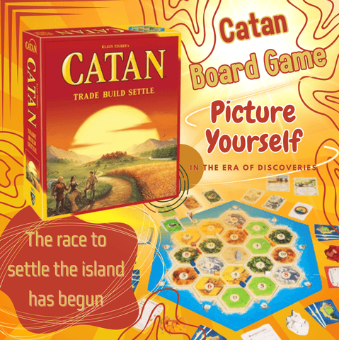 Catan Board Game (Trade Build Settle)