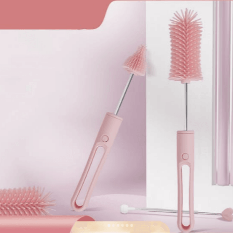 3in1 Silicone Bottle Brush Tool - DMC Wholesale