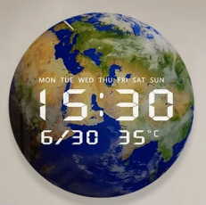 LED Digital Wall Clock (30 cm) - DMC Wholesale