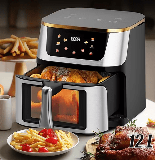 Digital Extra Large Capacity Air Fryer (12L)(2800W)(220-240V) - DMC Wholesale