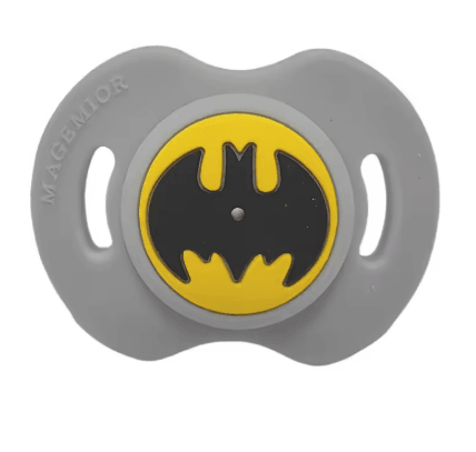 Superhero Pacifier Baby Soother With Unique Shape - Alt View