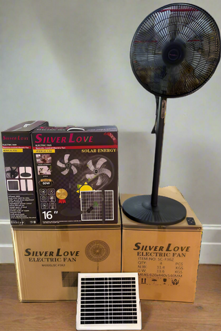 Electric Solar Fan