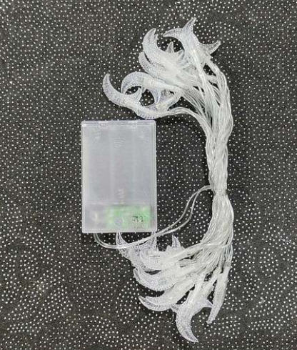 Moon Battery Operated String Lights (20L)(3M)(Yellow)