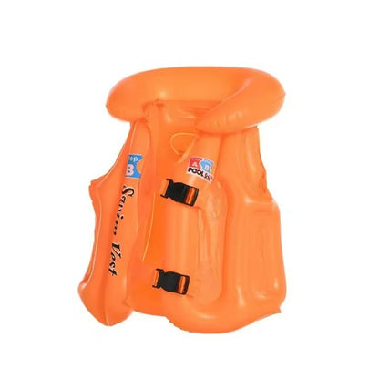 Inflatable Plastic Life Jacket Swim Vest