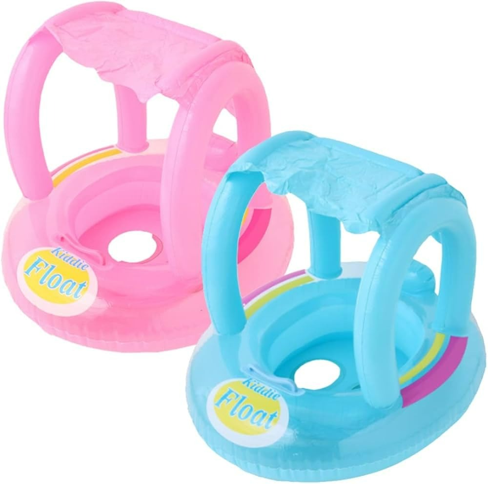 Baby Pool Float with Sunshade
